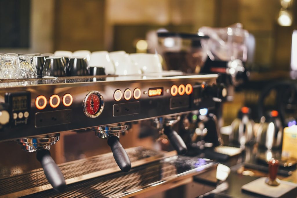 Modern coffee machine